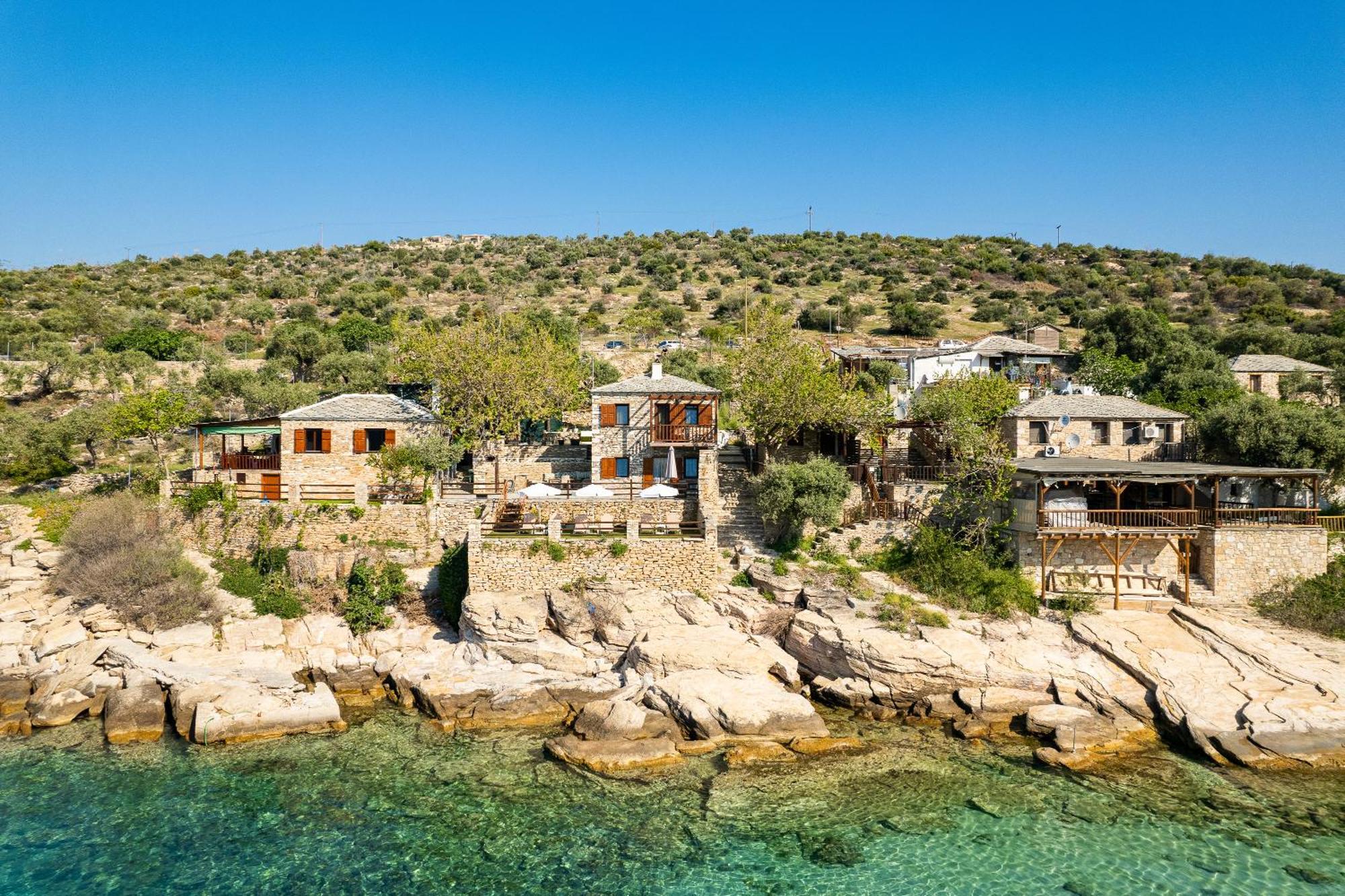 Villa Evilion Alikí Buitenkant foto