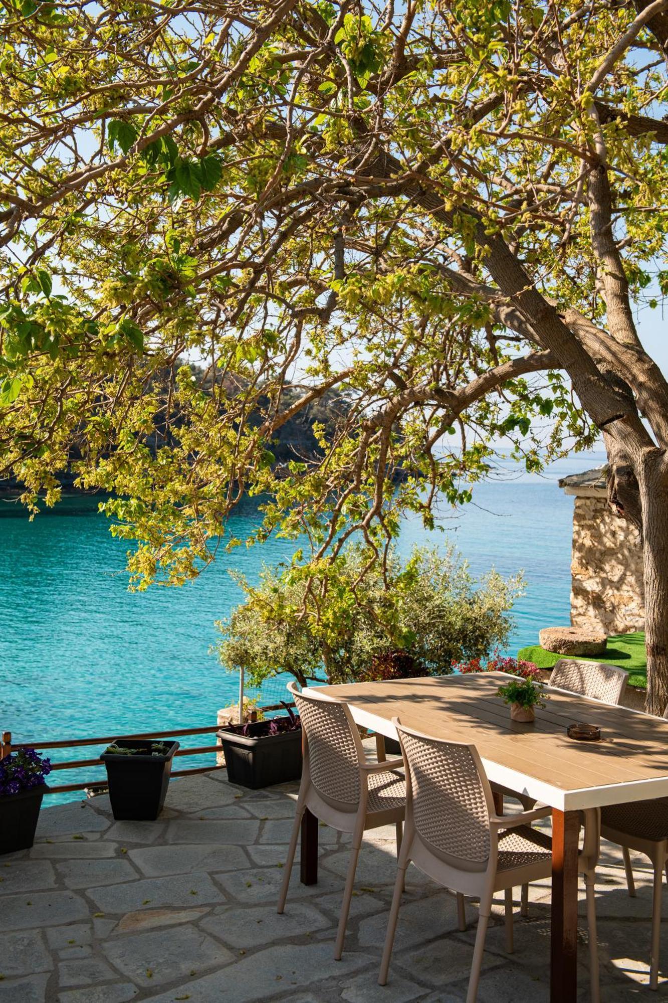 Villa Evilion Alikí Buitenkant foto