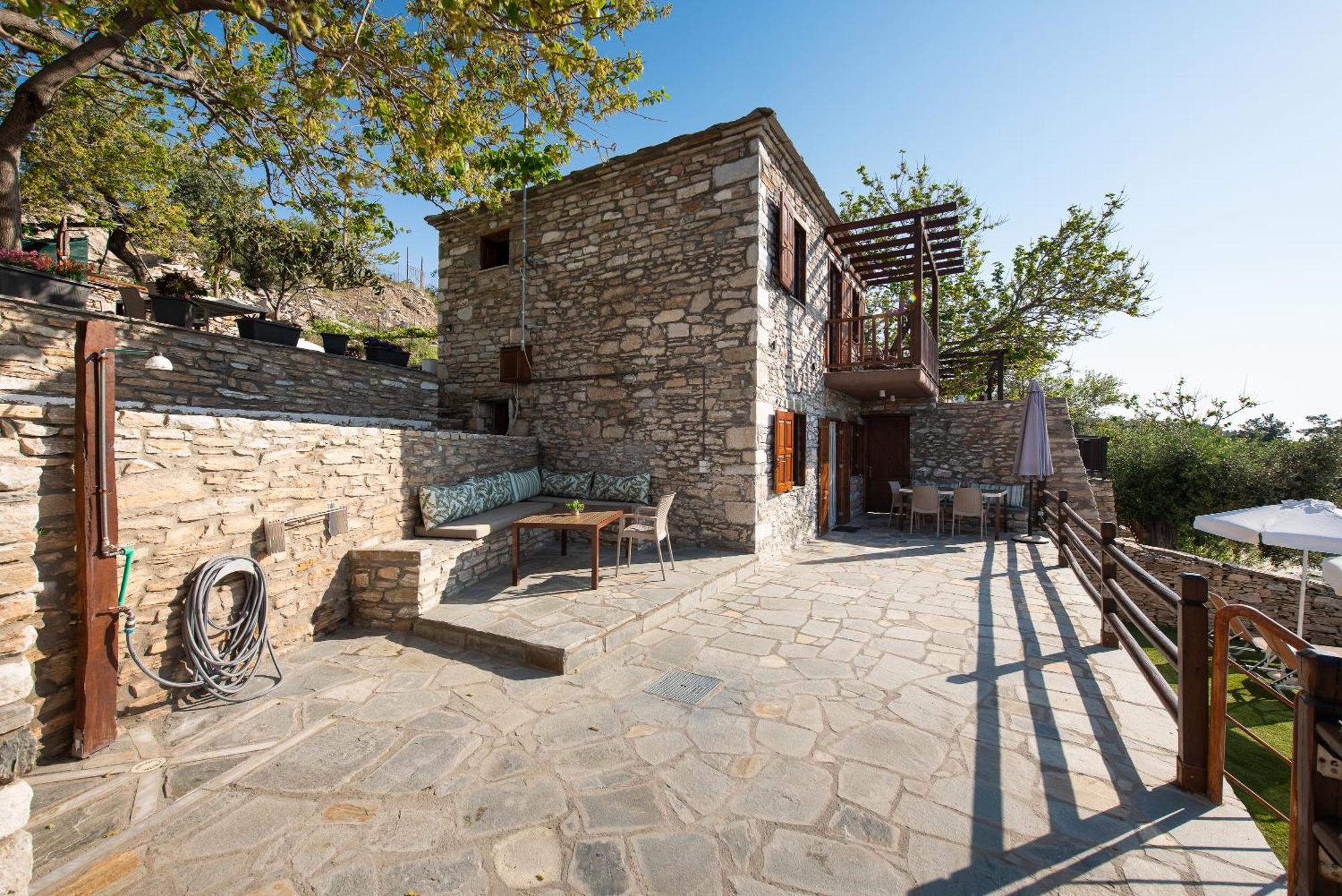 Villa Evilion Alikí Buitenkant foto