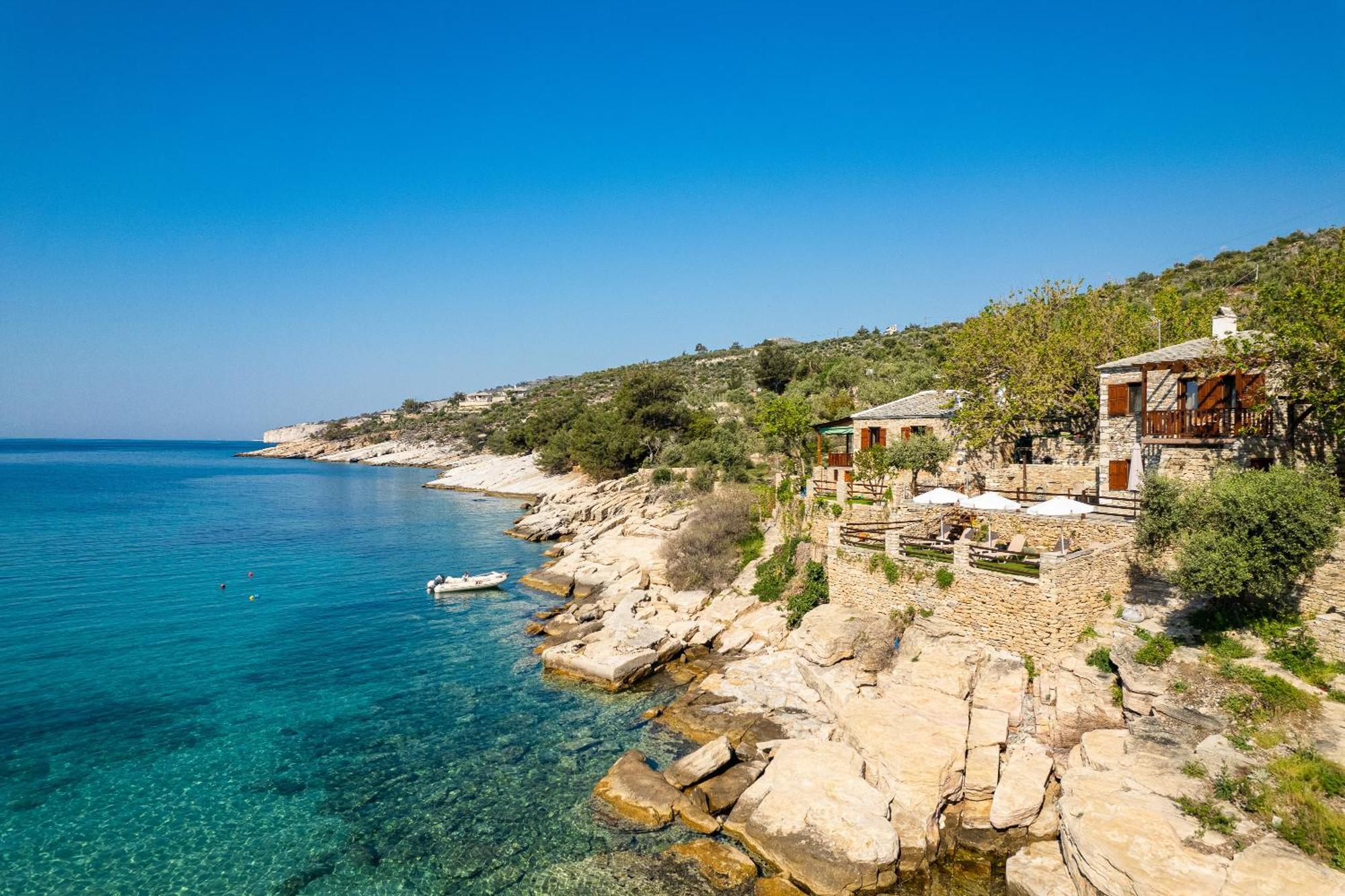 Villa Evilion Alikí Buitenkant foto