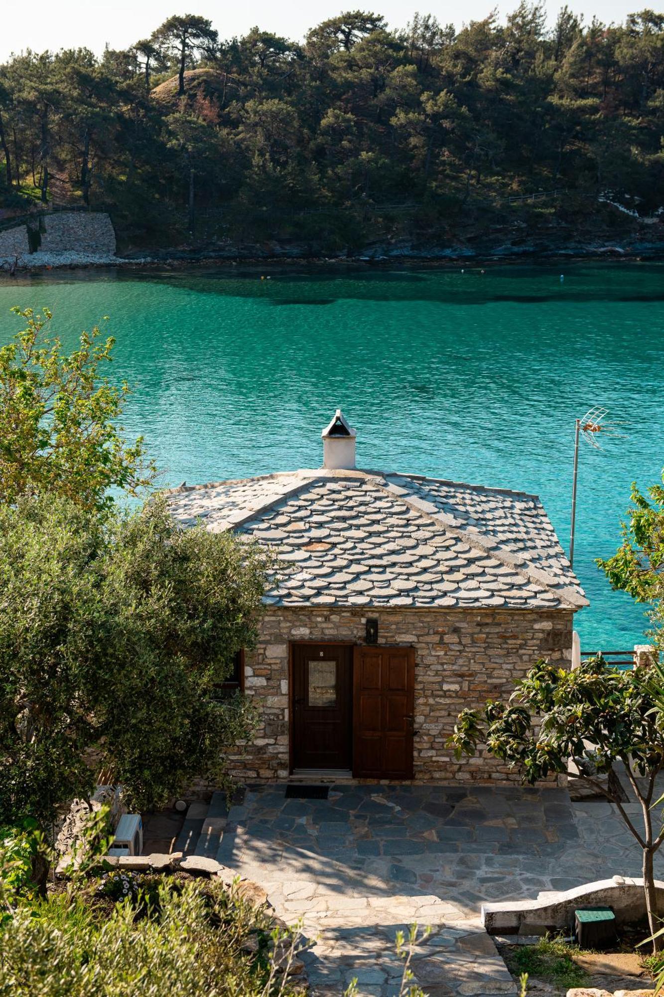 Villa Evilion Alikí Buitenkant foto
