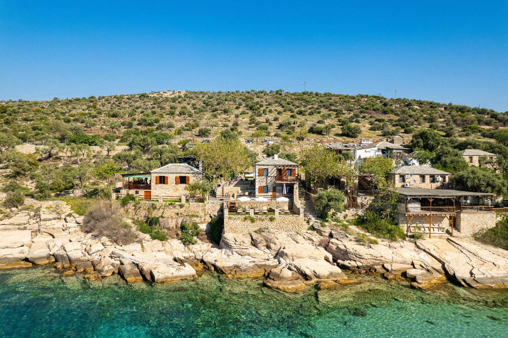 Villa Evilion Alikí Buitenkant foto
